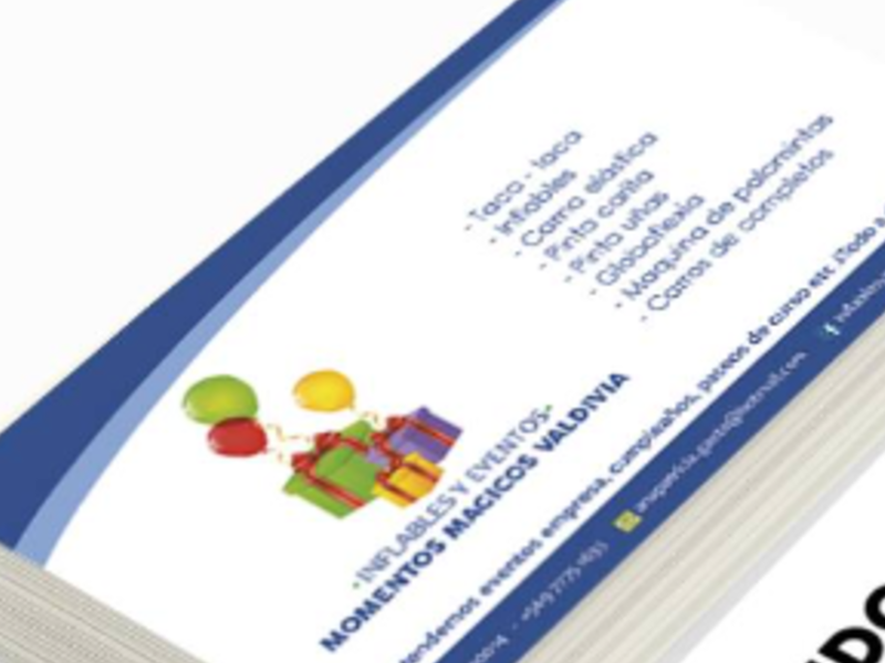 Tarjeta personalizada Valdivia