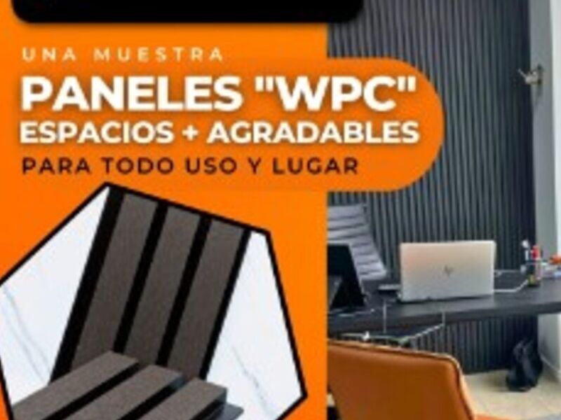 Panel wpc negro