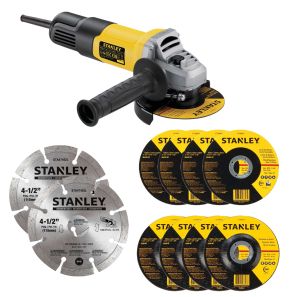 Esmeril angular 4.5 + 2 discos diamantos