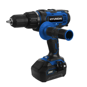 Taladro percutor hyundai 20 v, 50 nm
