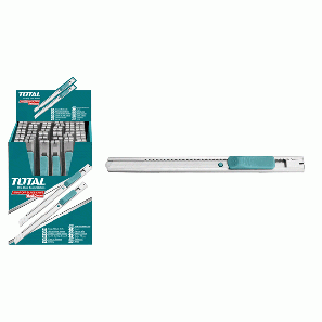 Cuchillo cartonero recto de 9 mm x 80 mm