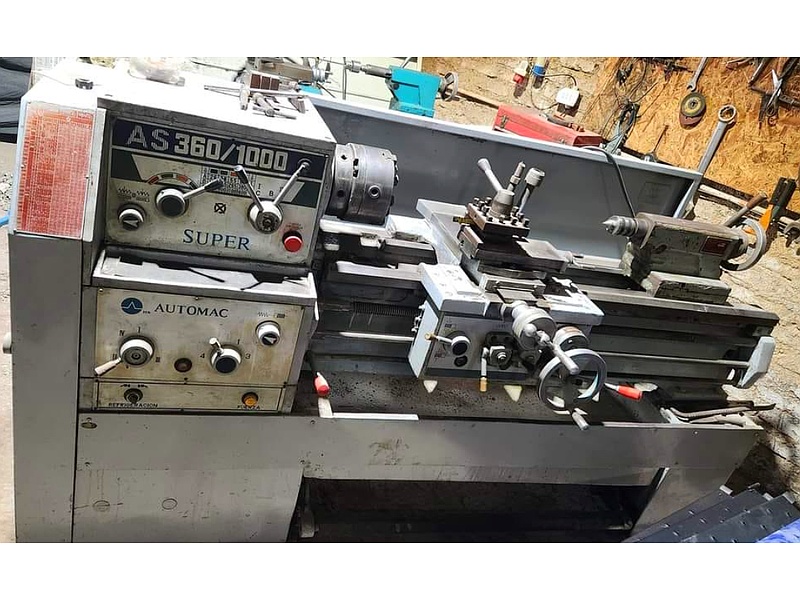 Torno super automac de 1000x 360 Chile