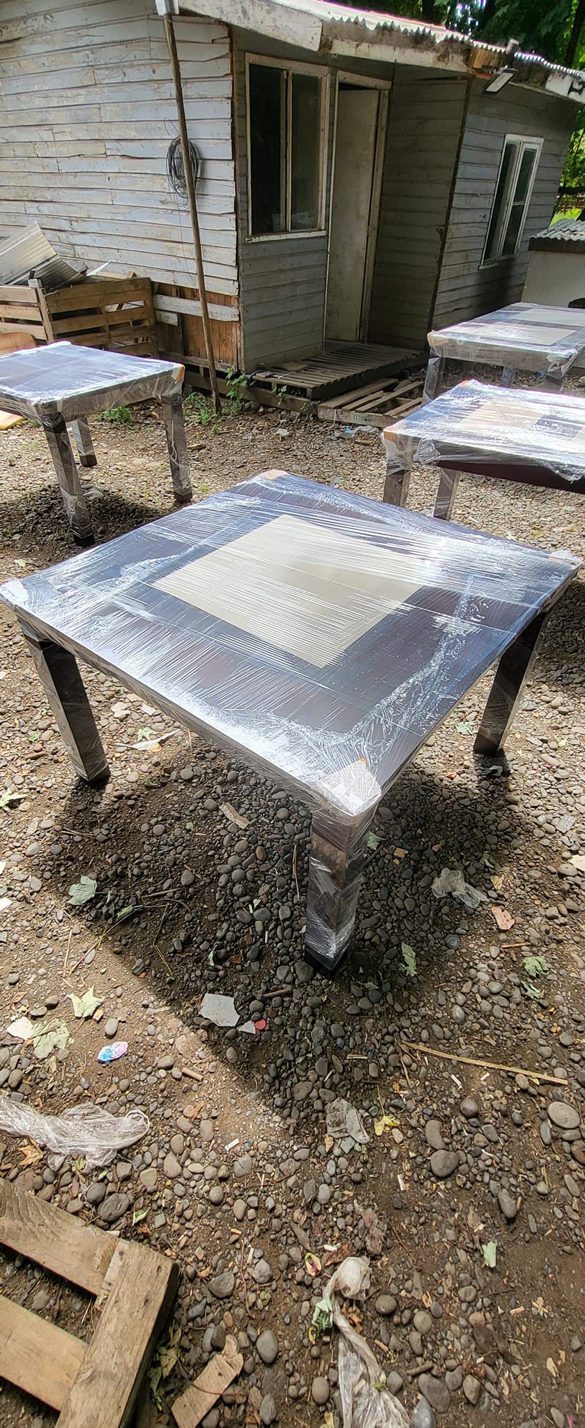 Mesa de centro de sala de madera Chile