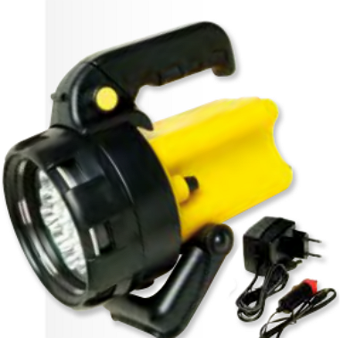 Linterna recargable 19 superleds