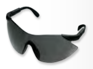 Gafas protectoras rígidas con patillas
