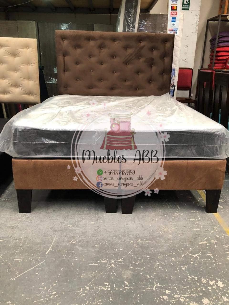 Base cama moderna de calidad Chile
