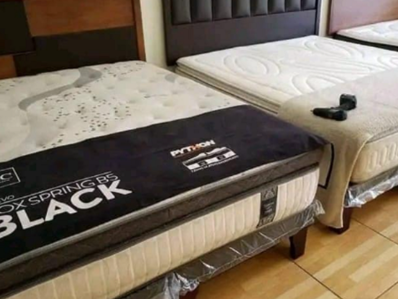 Cama europea café