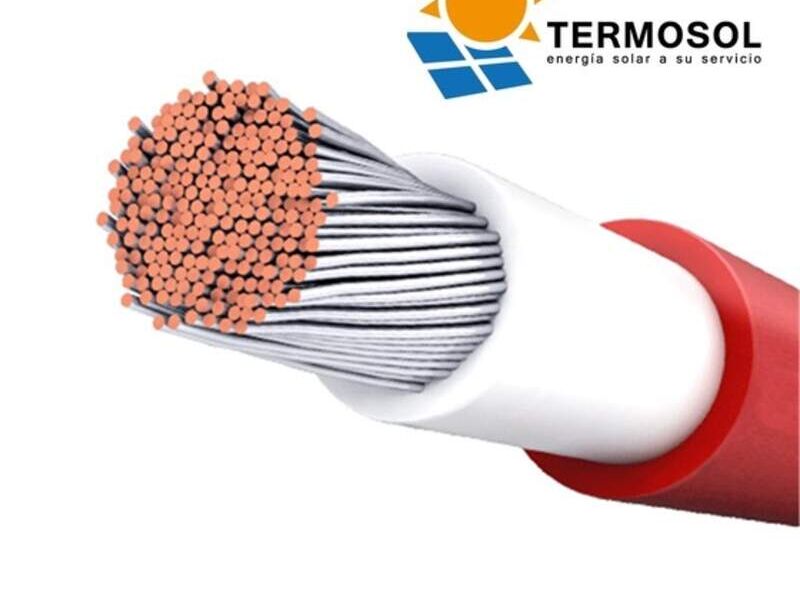 Cable Solar Rojo 4mm Chile