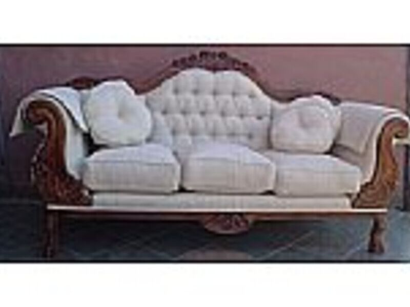 SOFA NORMANDO TALLADO ROSAS