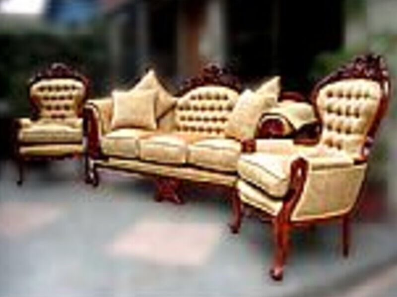 SOFA NORMANDO TALLADO CISNE BEIGE