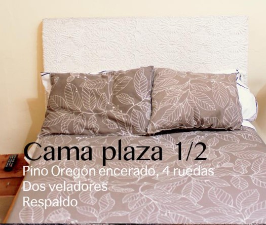 Cama moderna estilo clasico Chile