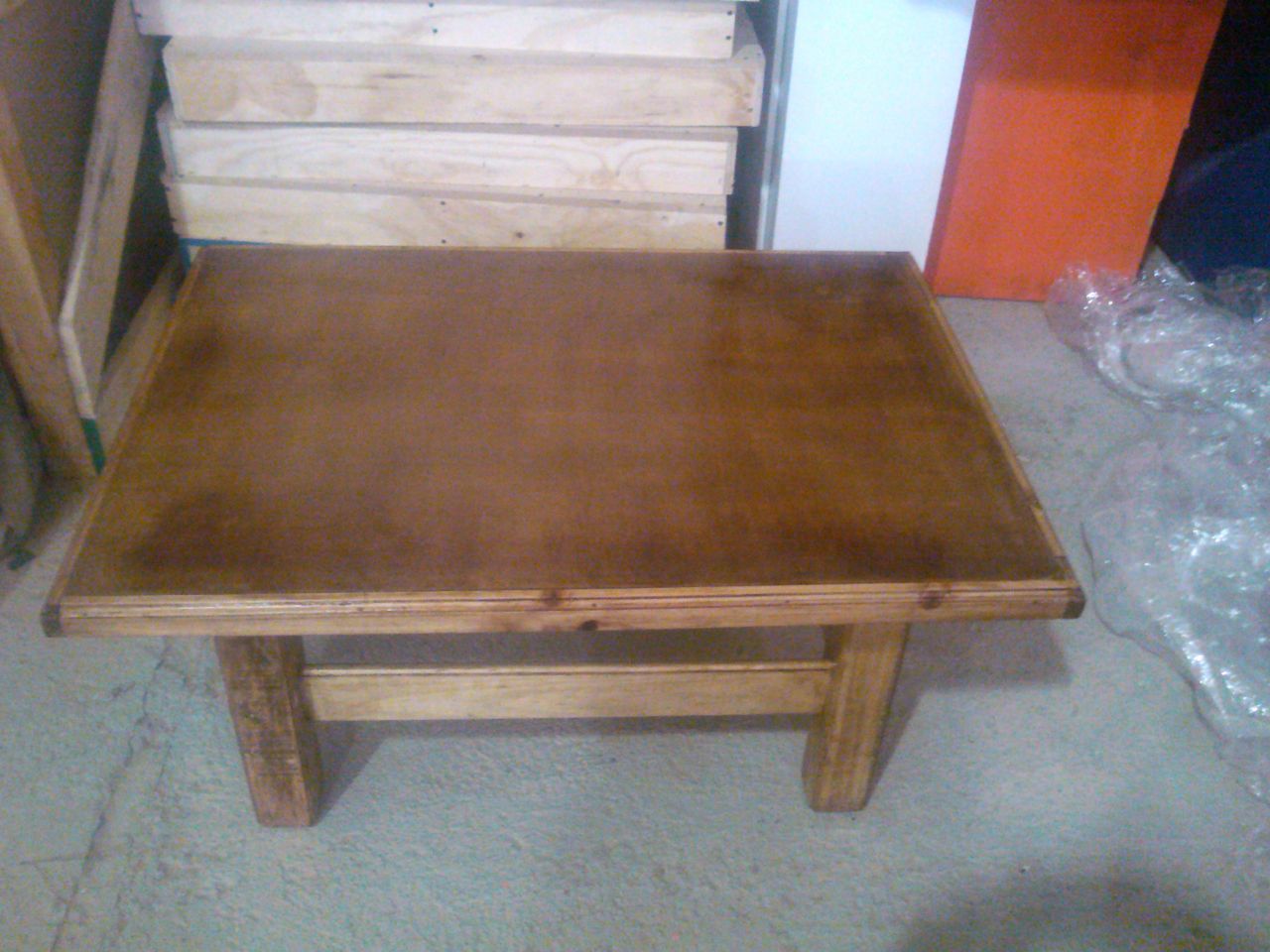 Mesa de centro para sala en madera Chile