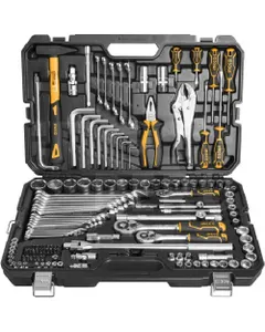 SET HERRAMIENTAS INGCO INDUSTRIAL 142 PIEZAS