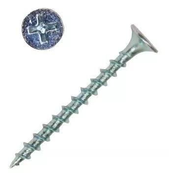 Tornillo drywall (crs) 8 x 2 1/2'' zincado 4,000 uds.
