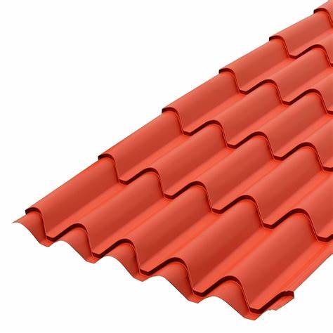  Teja zinc colonial 3.66 mts terracota Cintac