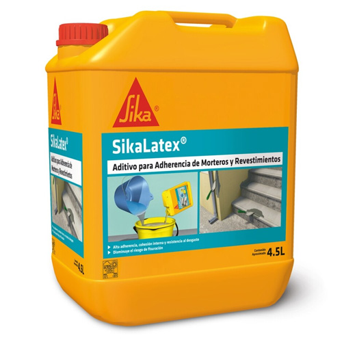  Sika latex promotor de adherencia para morteros 4.5 Lts