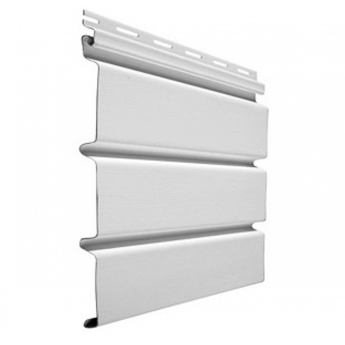 Siding alero solido pvc 0,3x3,66mt blanco DVP