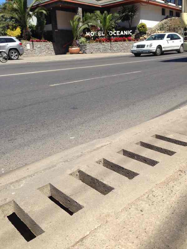 Rejilla canaleta concreto mediana 36 cm x 1 mts