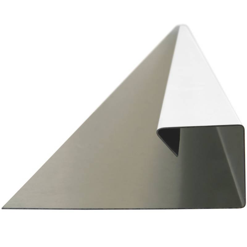  Perfil J Blanco siding fibrocemento 2.5m x 0.5mm