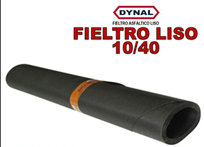  Papel fieltro 10/40 liso 40m2 DYNAL
