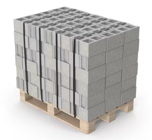  Pallet bloque 9 x 19 x 39 cm (210un) Aconcret