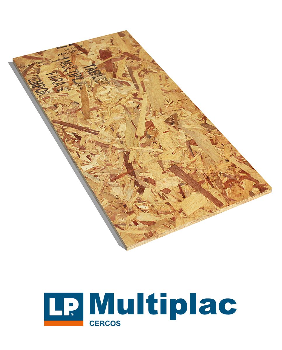 OSB multiplac 11 mm 1.22 x 2.44 mts Louisiana-Pacific