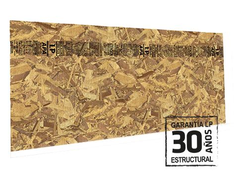  OSB APA estructural 9.5mm 1.22 x 2.44mts Louisiana-Pacific
