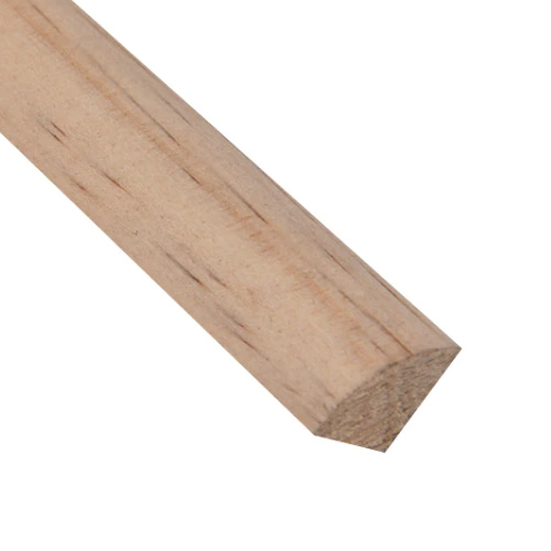  Moldura madera Junquillo 1/4 Rodon 13 x 13 x 3mts
