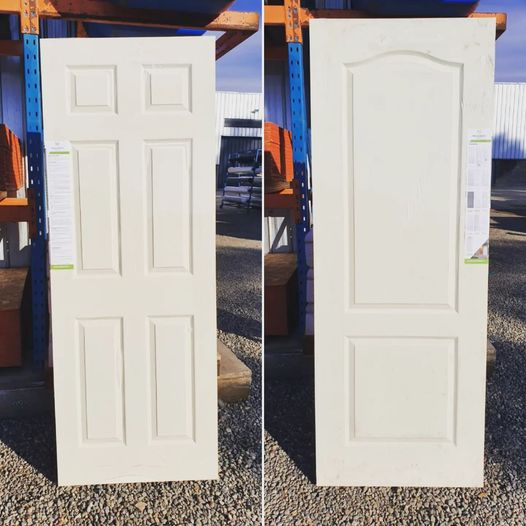 Disponibles Puertas Blancas de Terciado // 70
