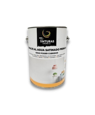 Esmalte al agua Satinado Premium PINTURAS ONLINE