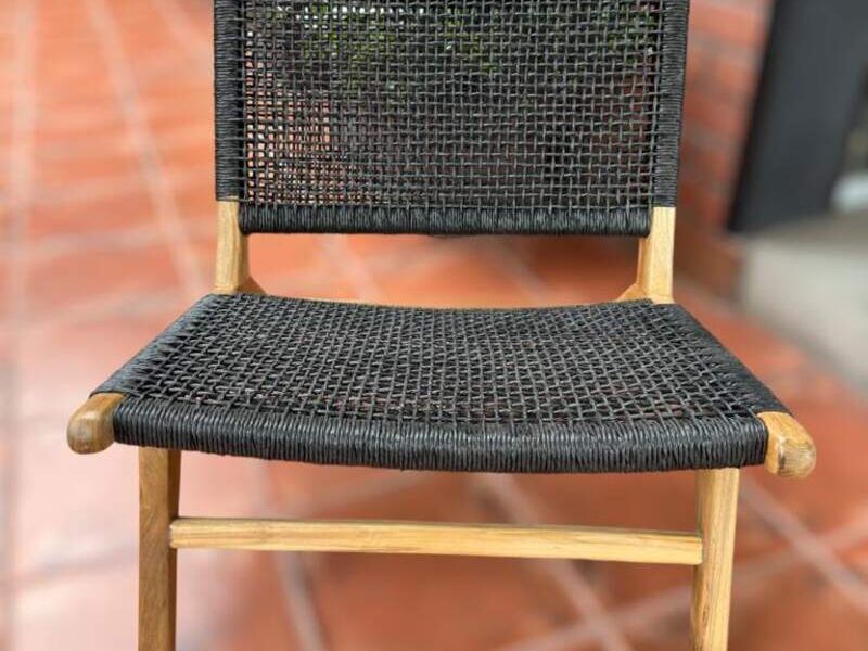 Silla rattan jardín Santiago