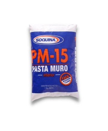 Pasta muro interior soquina PM-15 kilo