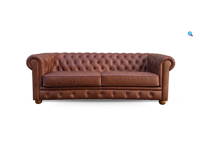  Sofá Chesterfield capitone con cojines CHILE