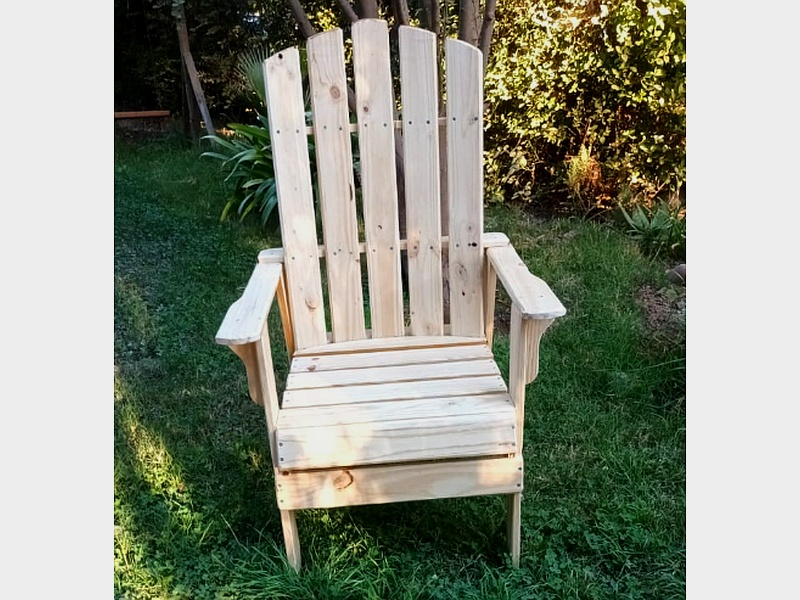 silla blanca jardin chile