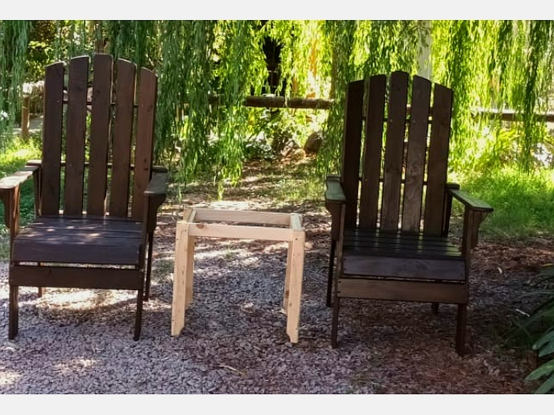 mesa pequeña jardin chile