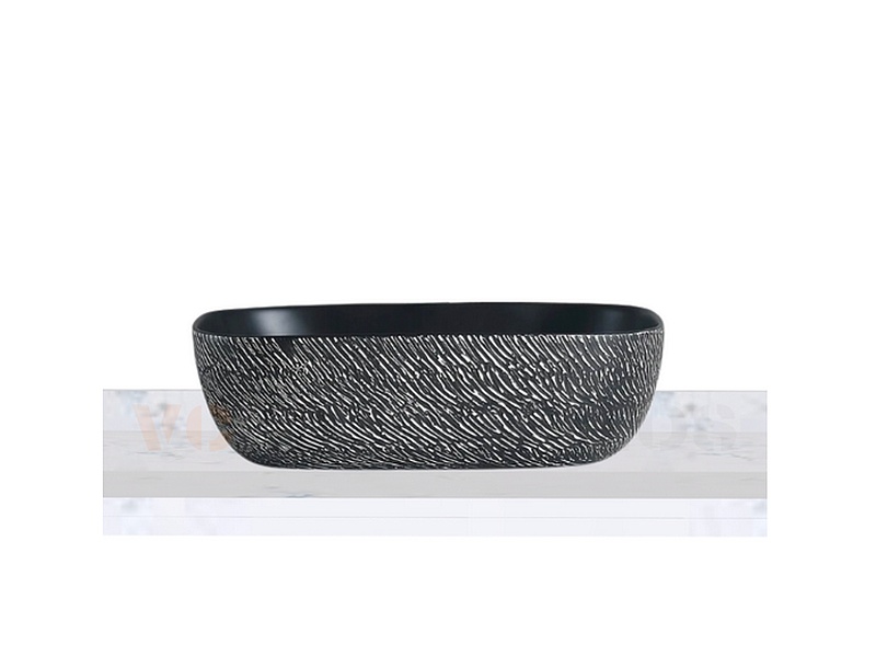 Lavamanos Sobreponer SLC895-ARENA PLATEADA / 46,5x33x13,5cm CHILE