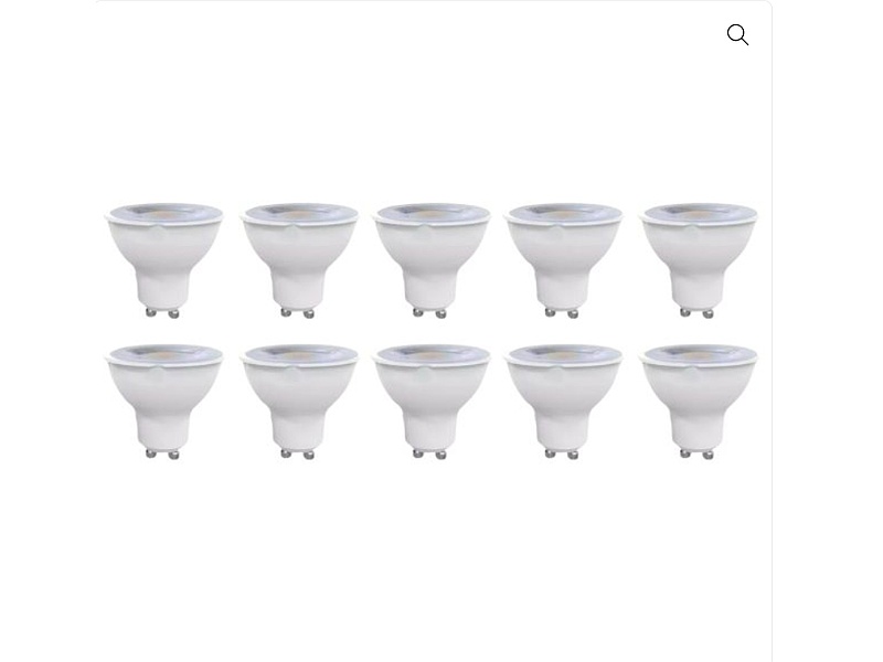 Pack 10 Ampolletas Led Dicroicas Gu10 7w Sec CHILE