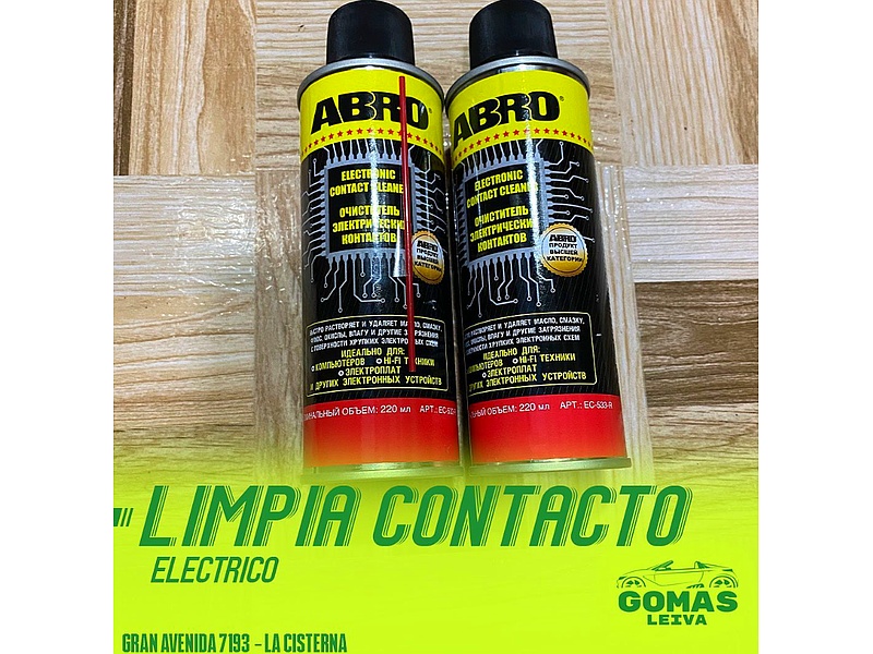 Limpiador de contactos eléctricos 