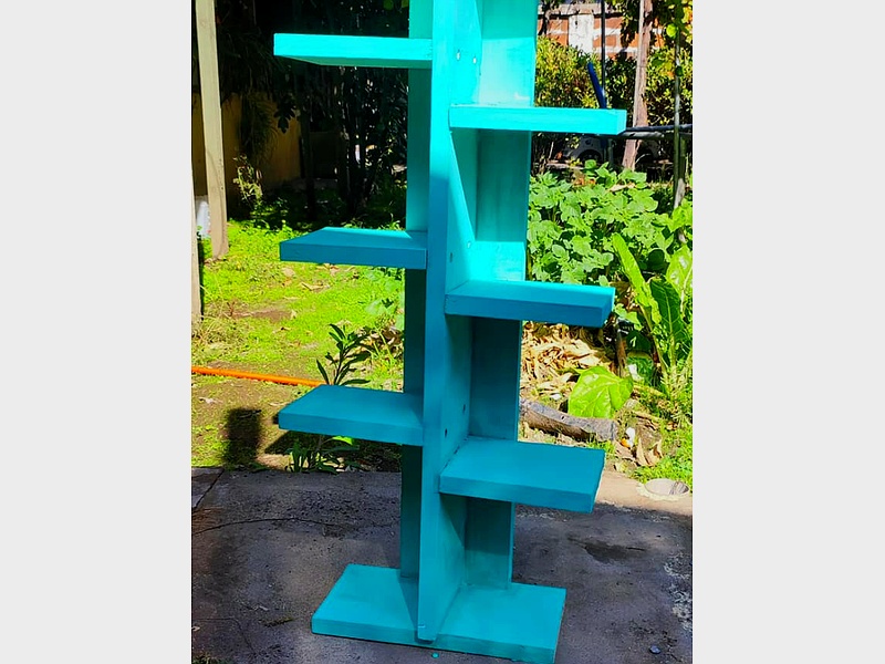 repisa turquesa dormitorio chile