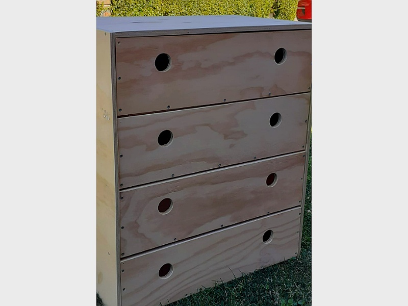 mueble cajonero bleish 4 niveles chile