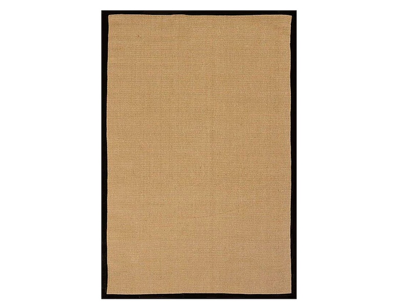  Alfombra Moderna de Yute Bab Natural Borde Negro CHILE