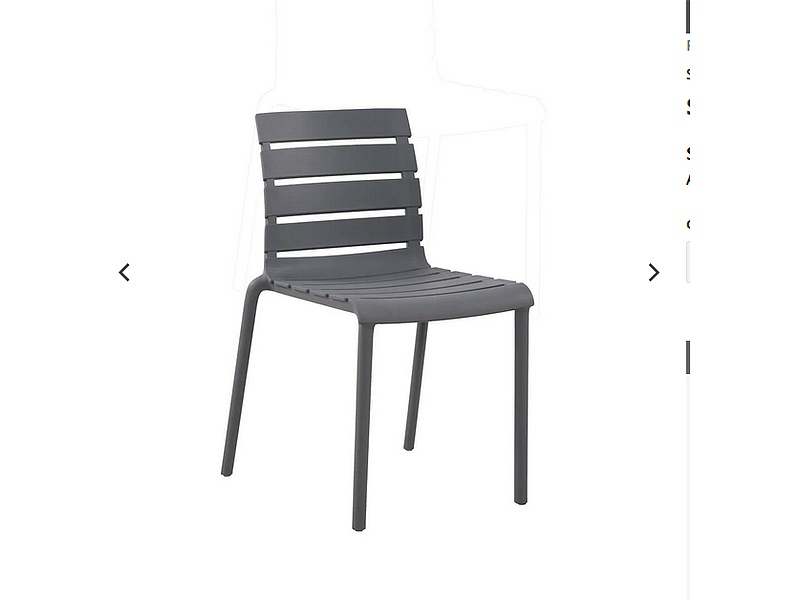 Silla Terraza Asse Gris Oscuro CHILE
