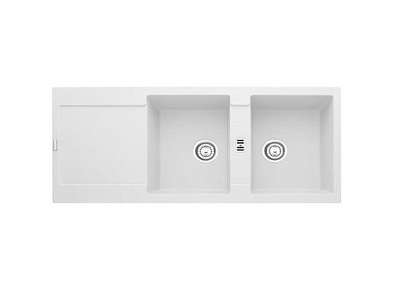 Lavaplatos de Cuarzo Franke Maris MRG 621 Blanco CHILE