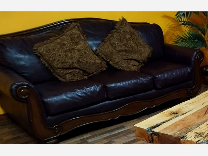 sillon 3 plazas negro chile