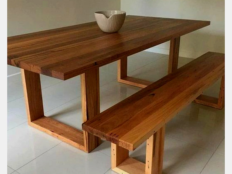 mesa comedor cafe madera chile