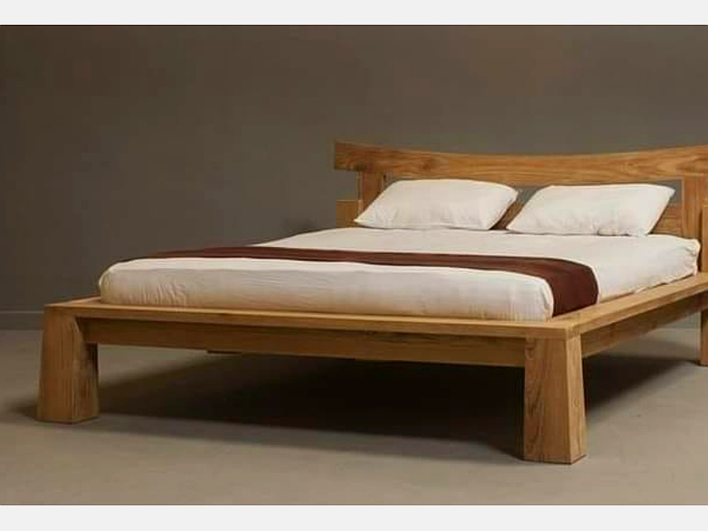 cama cafe madera 2 plazas chile