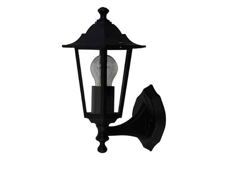 Farol Exterior Rosca E/27 Negro Chile