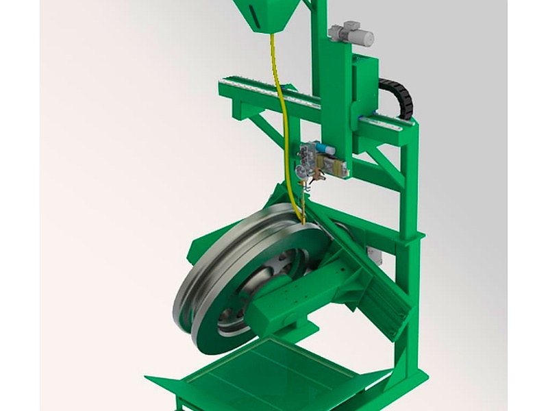 Máquina de soldadura - Rotary Yoke Cladder Chile
