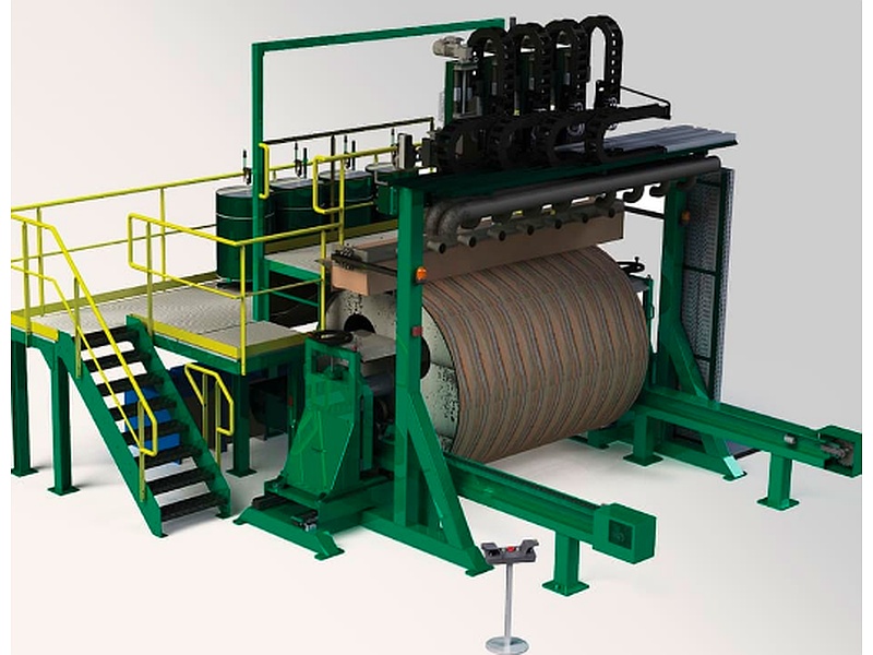 Máquina de soldadura - Rotary Plate Cladder Chile