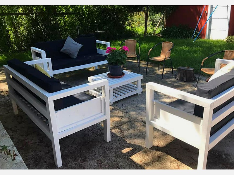 juego mesa jardin blanco hile